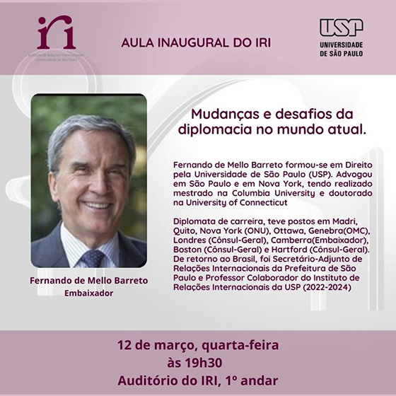 Aula inaugura Fernando Barreto