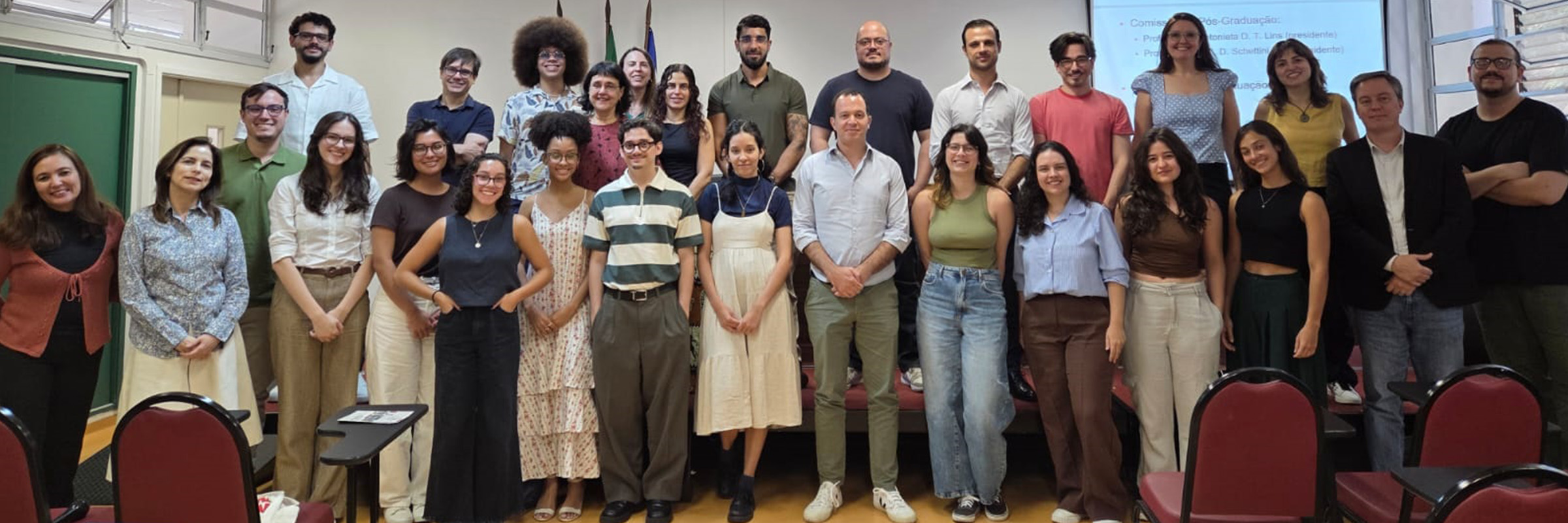 Recepção aos novos alunos da Pós-Graduação do IRI-USP - Turma 2026