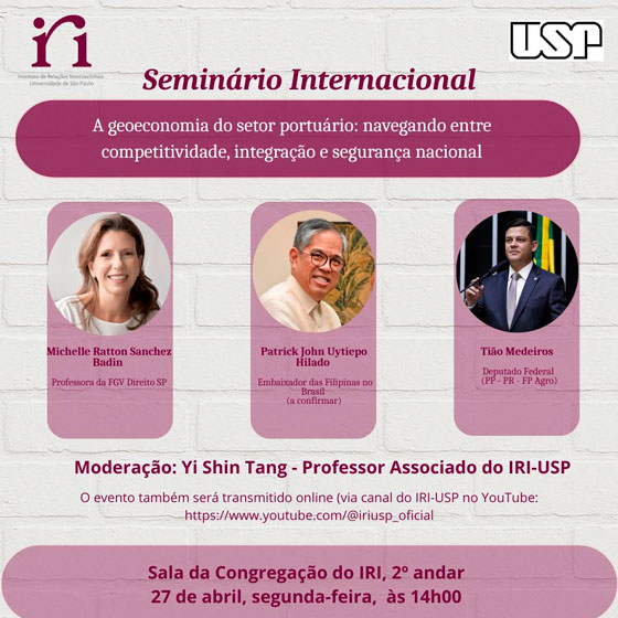 seminario a geoeconomia do setor portuario 560px