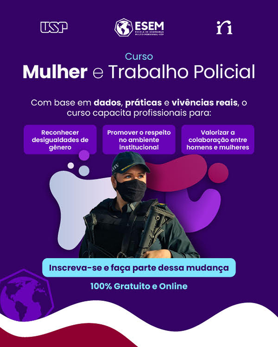 Mulher trabalho policial