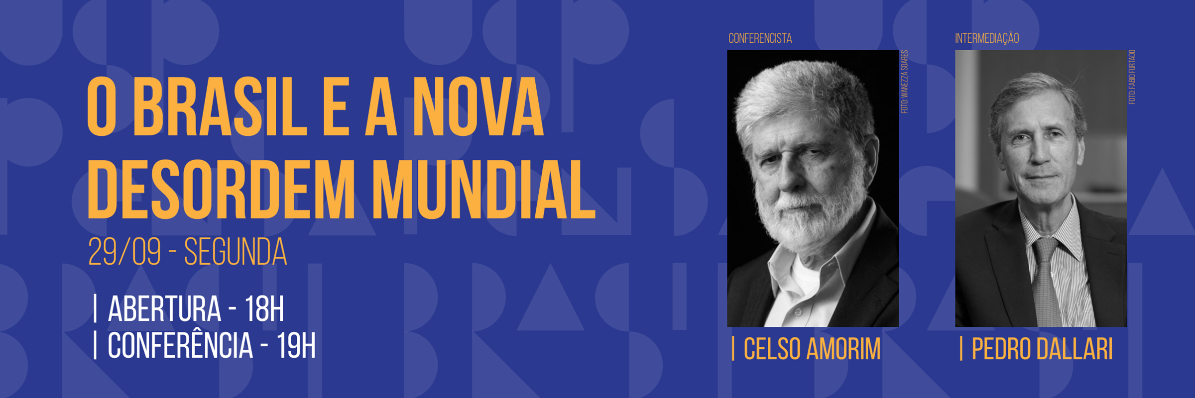 Celso Amorim delivers inaugural lecture at USP Pensa Brasil 2025