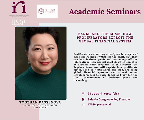 Seminario Togzhan Kassenova