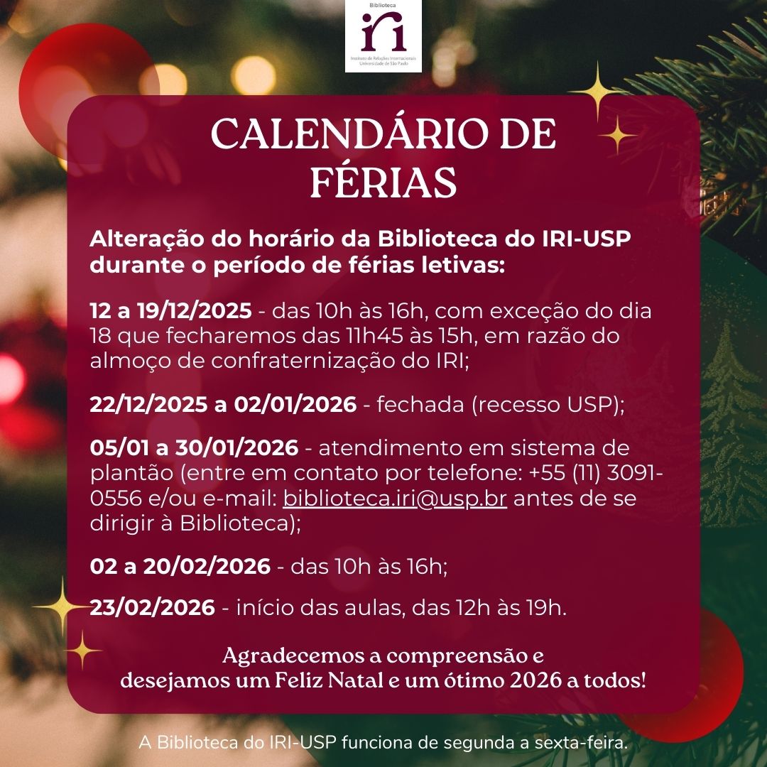 Calendário férias 2025 2026